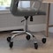 Flash Furniture Gray LeatherSoft Roller Wheel Executive Chair GO-2286H-GR-RLB-GG - alternate 2